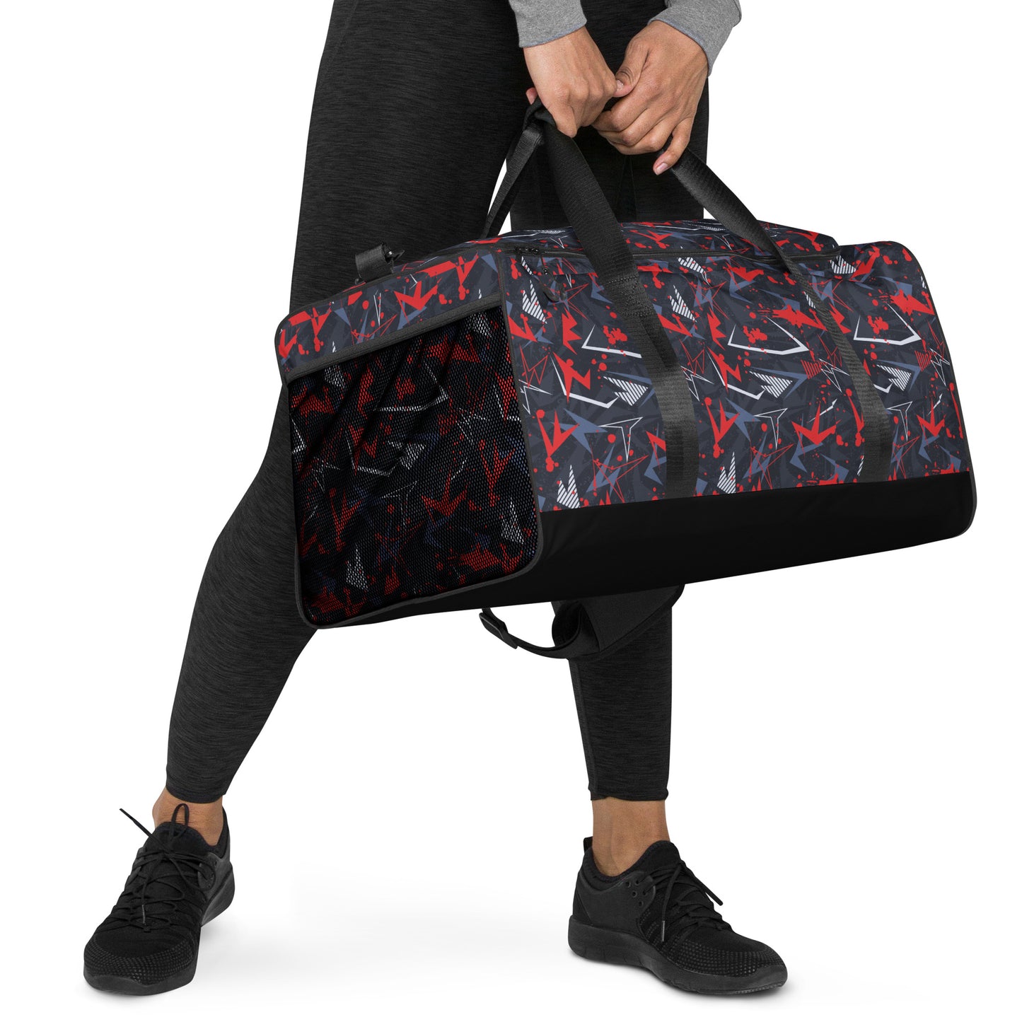 Duffle bag | Abstract background with sport pattern | print on demand