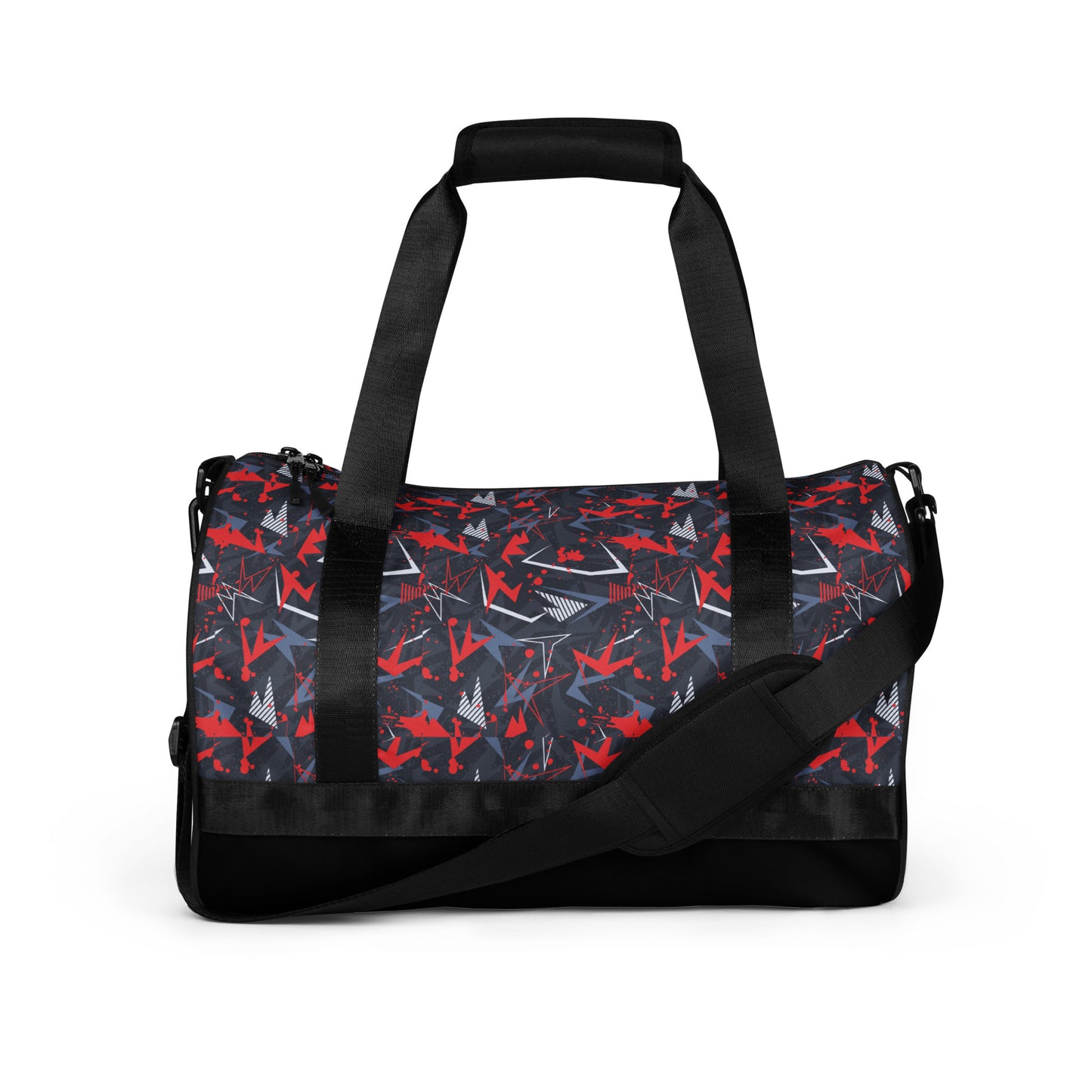 All-over print gym bag | Abstract background with sport pattern | print on demand