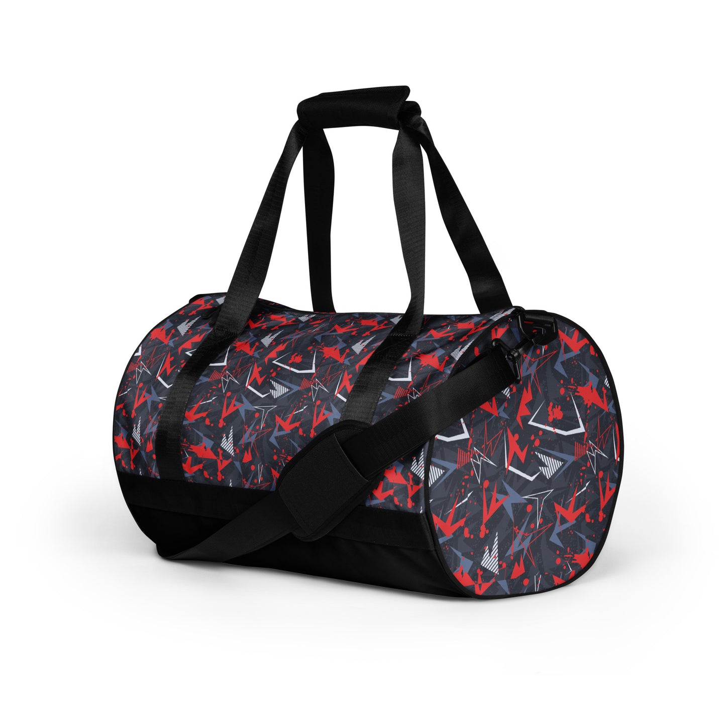 All-over print gym bag | Abstract background with sport pattern | print on demand