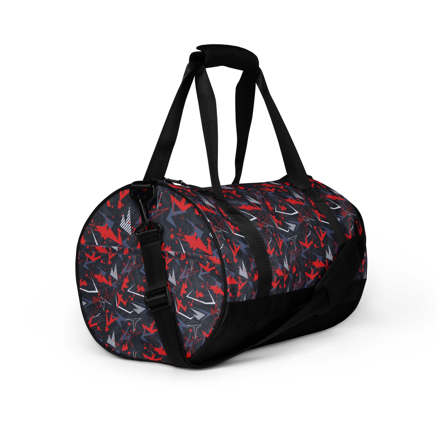All-over print gym bag | Abstract background with sport pattern | print on demand
