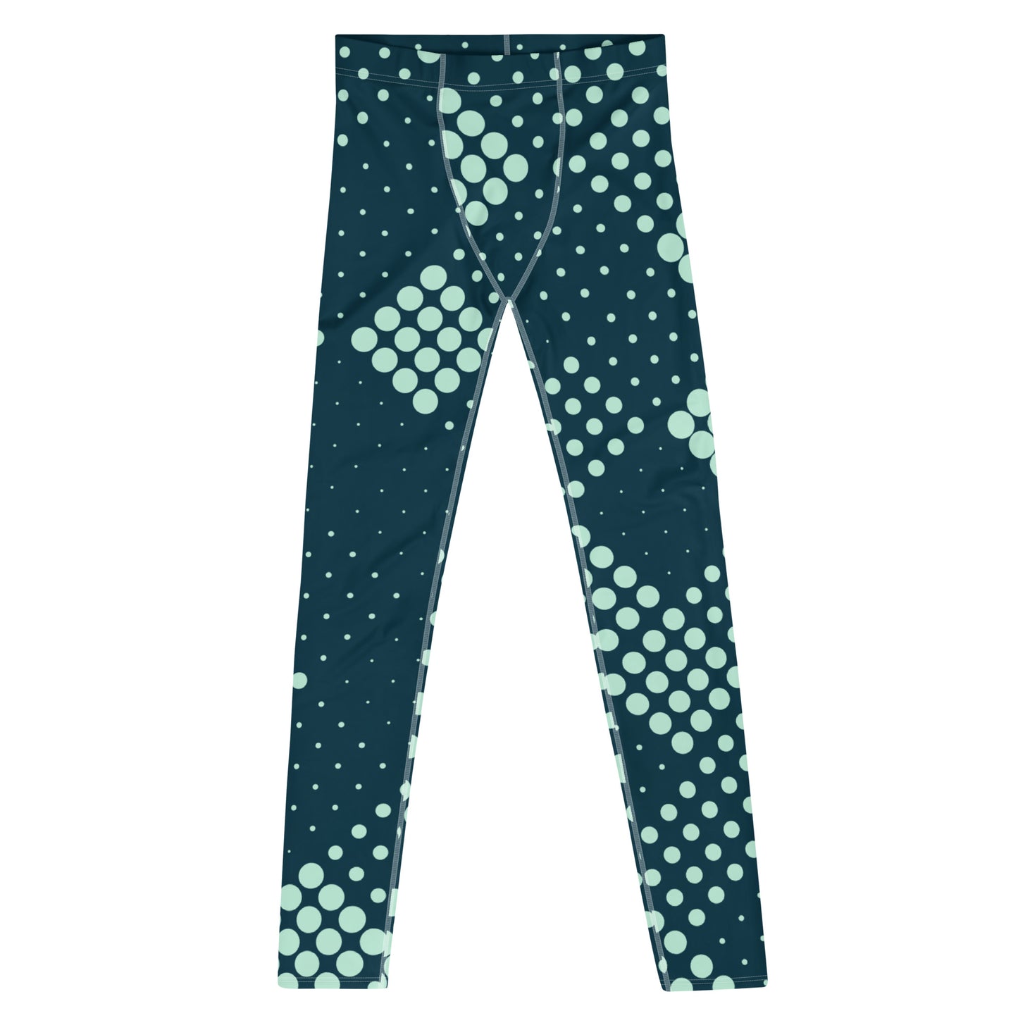 Men's Leggings - circle pattern - print on demand