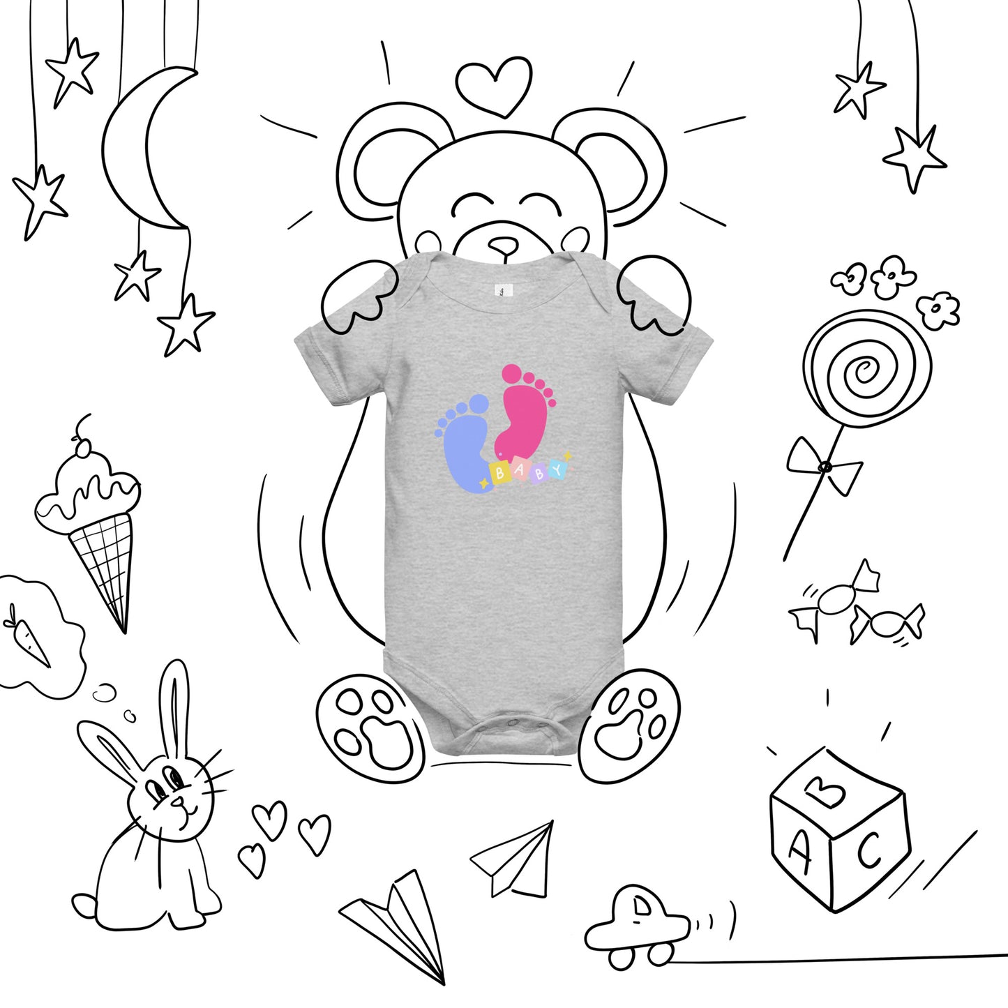 baby - Baby short sleeve one piece