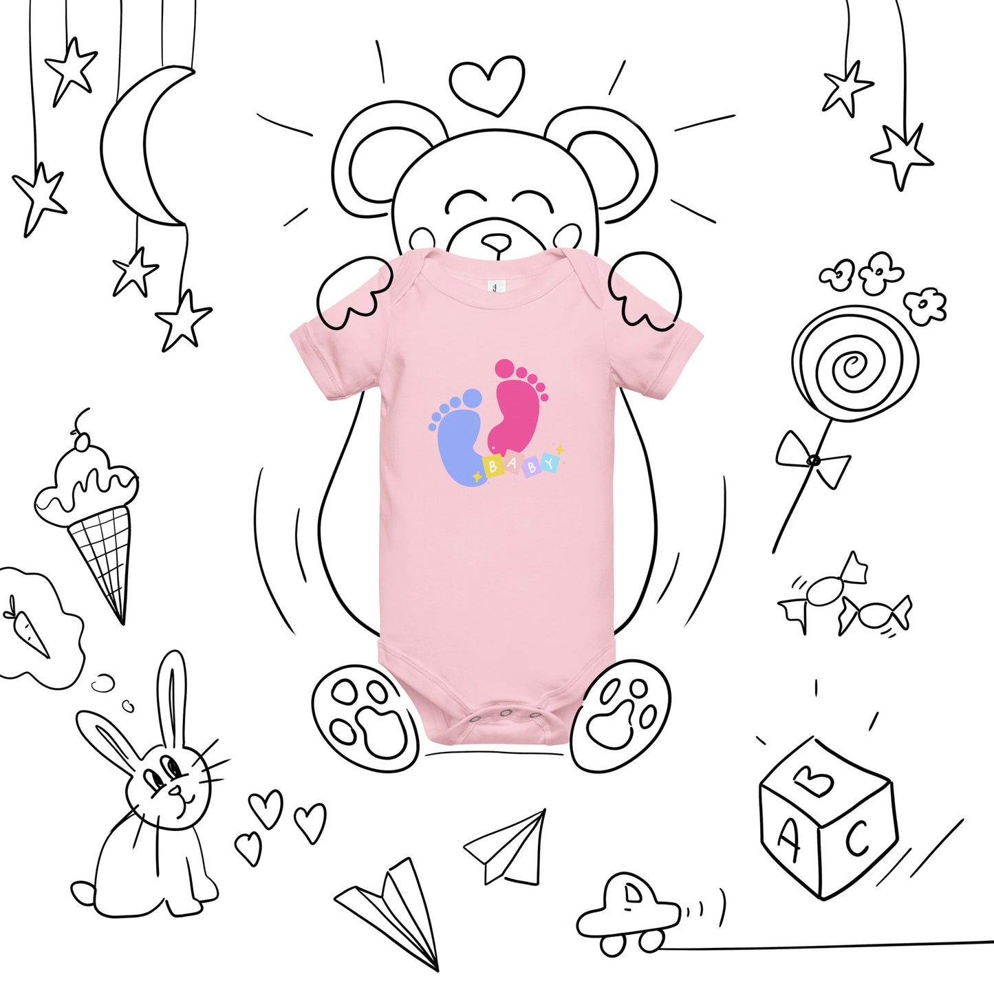 baby - Baby short sleeve one piece
