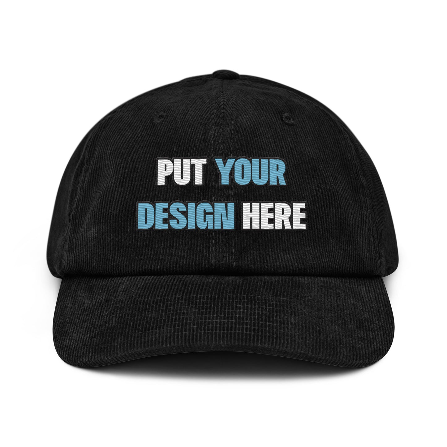 Corduroy Hat | Beechfield B682 - put your design here | standard color - unlimited color