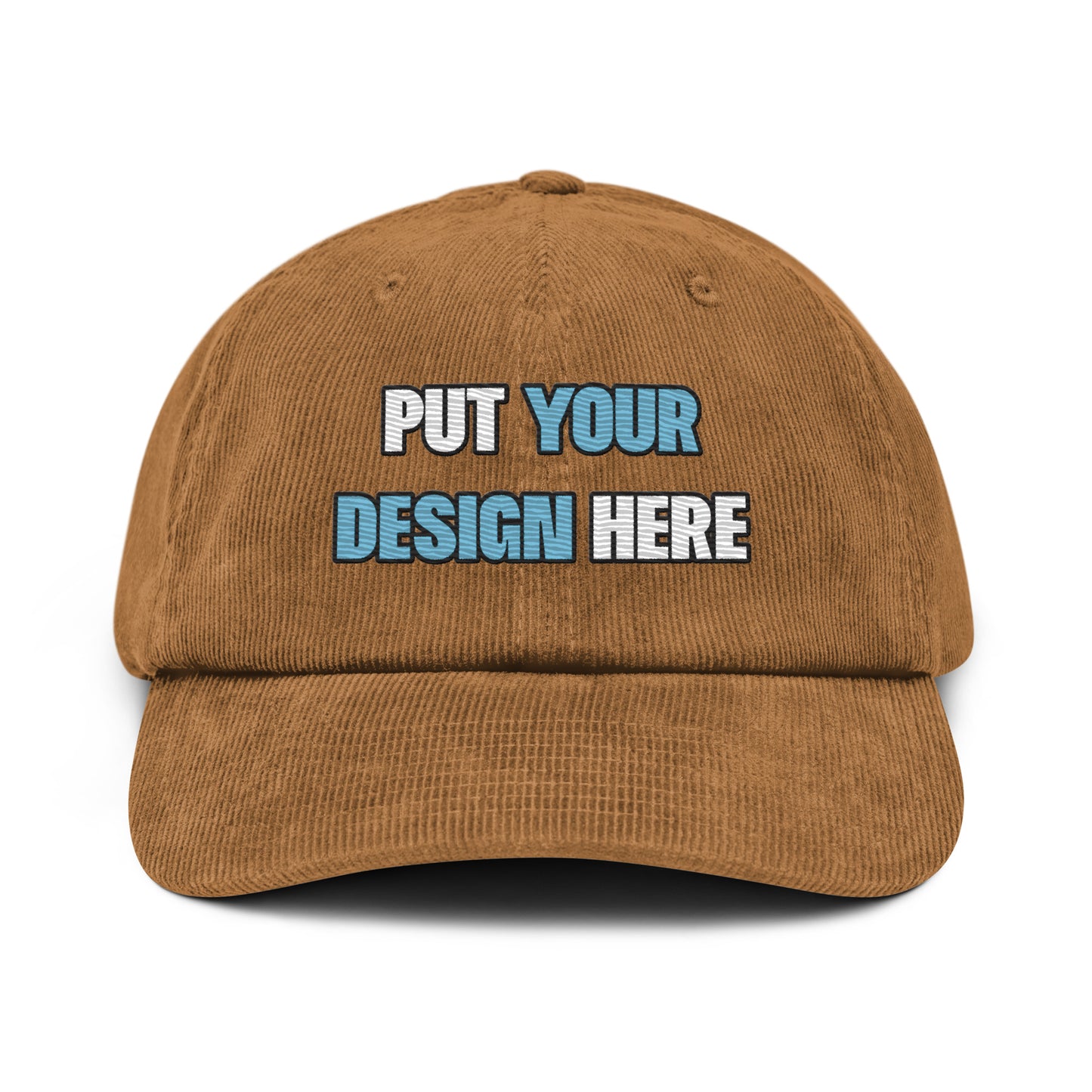 Corduroy Hat | Beechfield B682 - put your design here | standard color - unlimited color