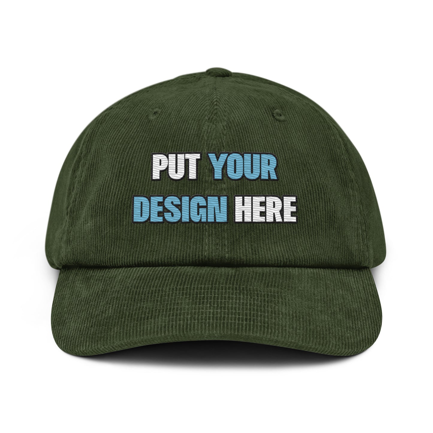 Corduroy Hat | Beechfield B682 - put your design here | standard color - unlimited color