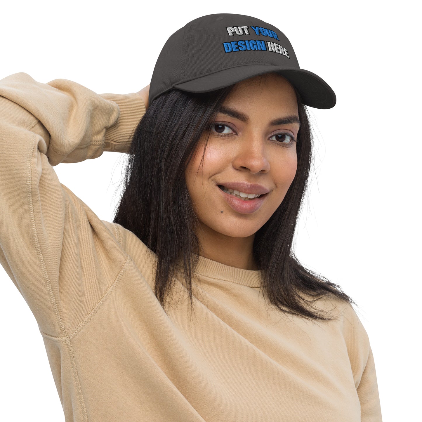 Organic Baseball Cap | Econscious EC7000 - put your design here | standard color - 3d puff