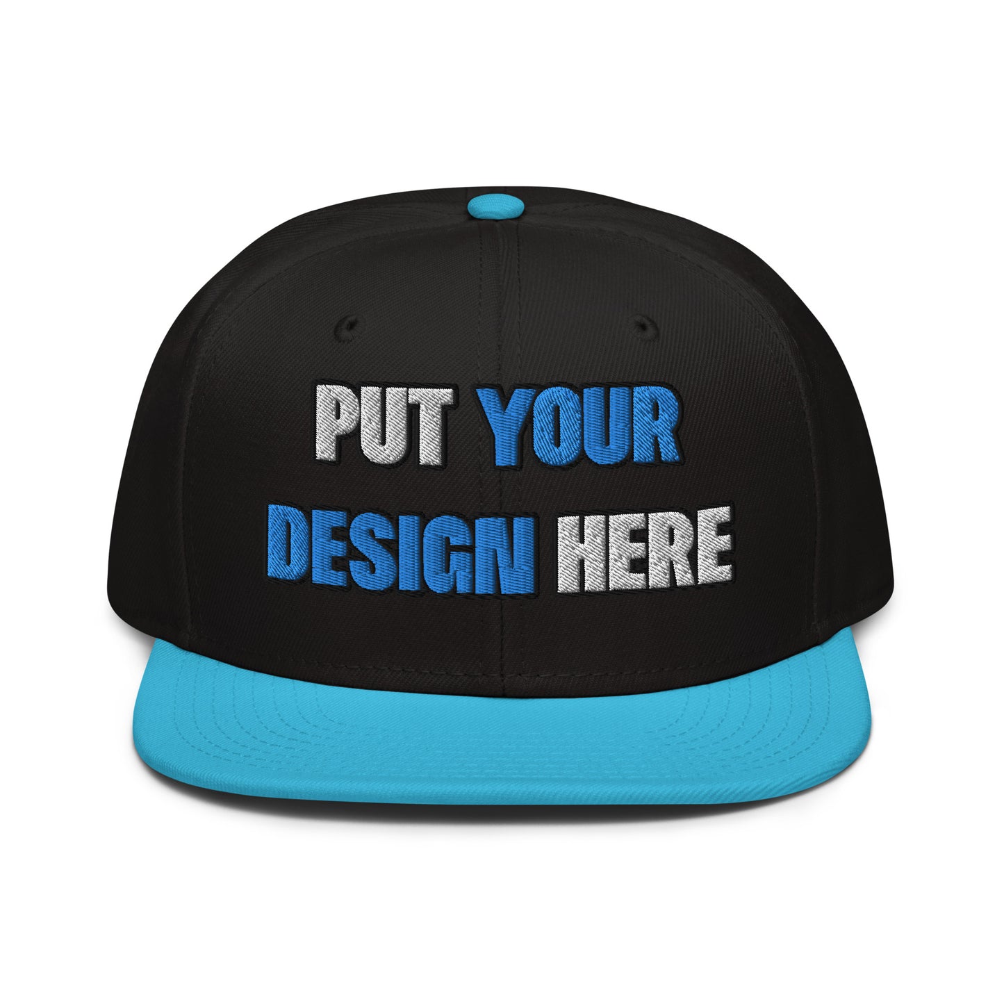 Snapback | Otto Cap 125-978 - put your design here | standard color - Flat Embroidery