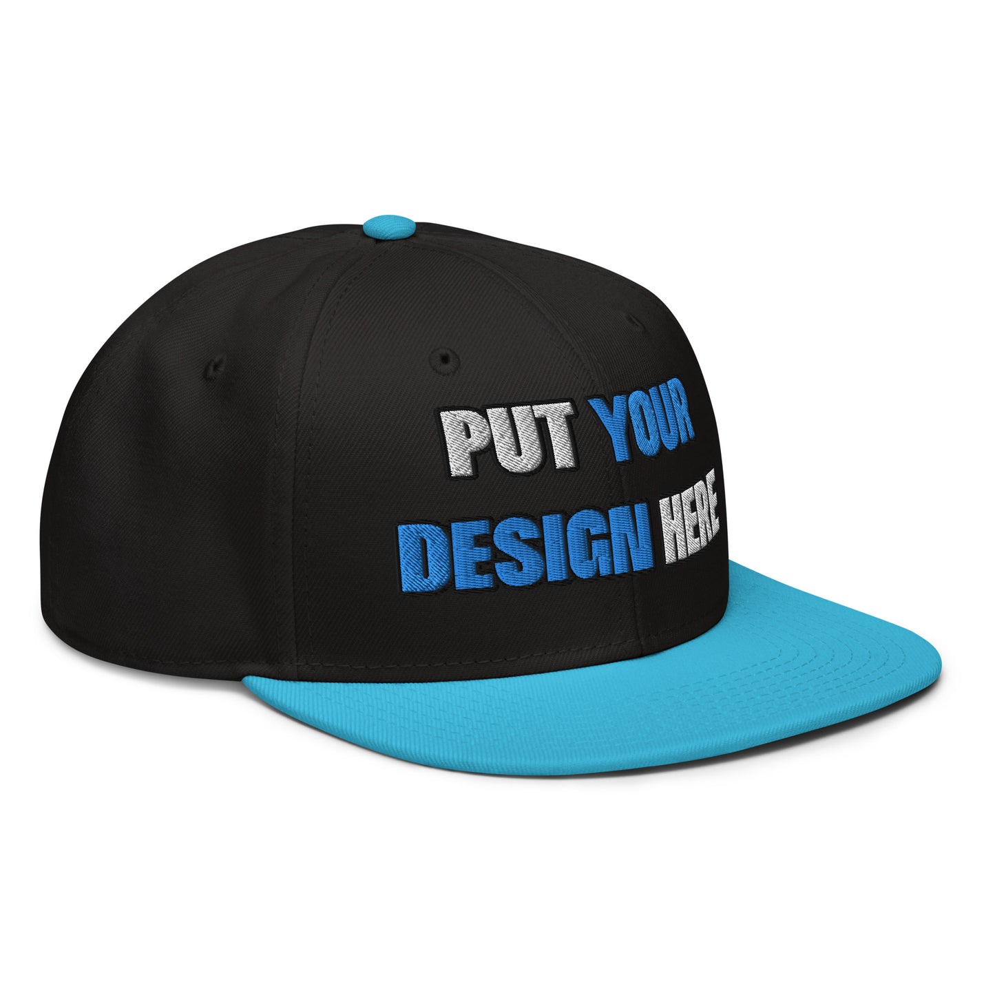 Snapback | Otto Cap 125-978 - put your design here | standard color - Flat Embroidery