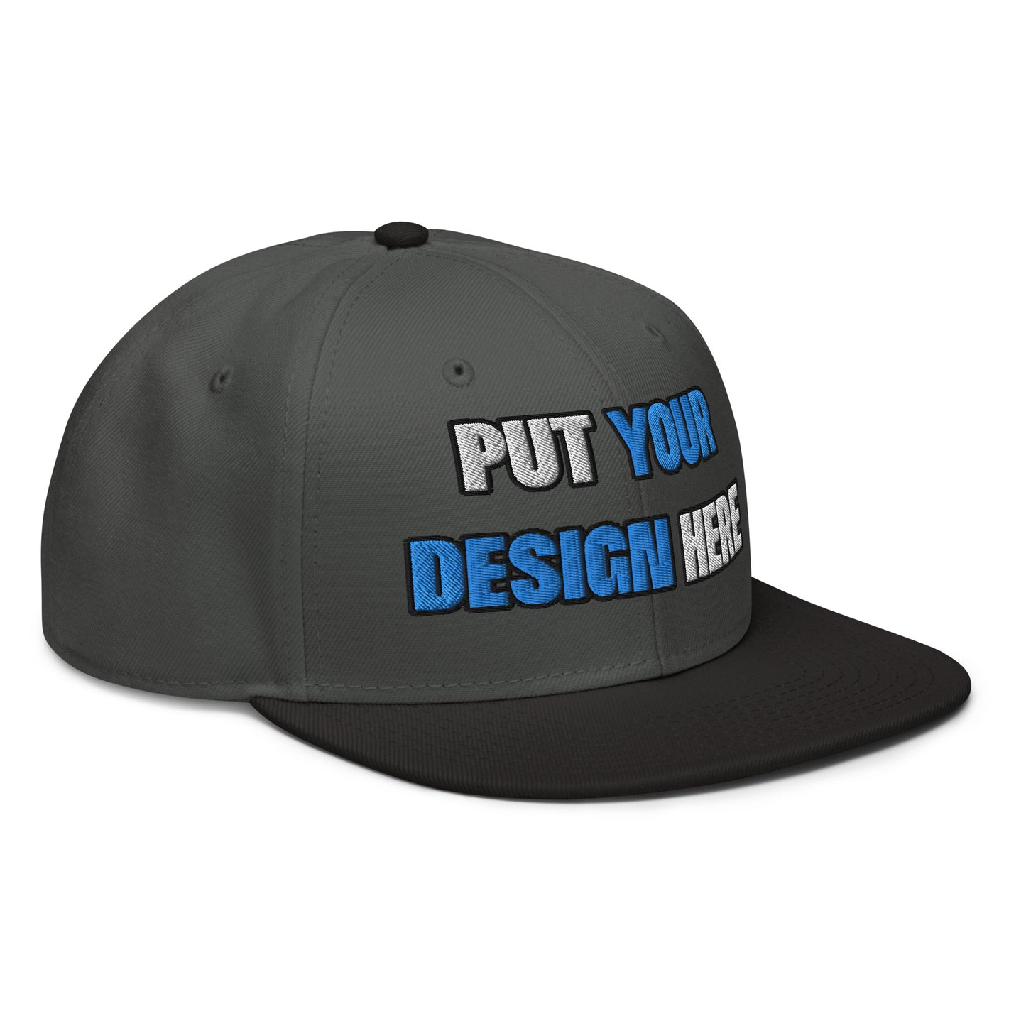 Snapback | Otto Cap 125-978 - put your design here | standard color - Flat Embroidery