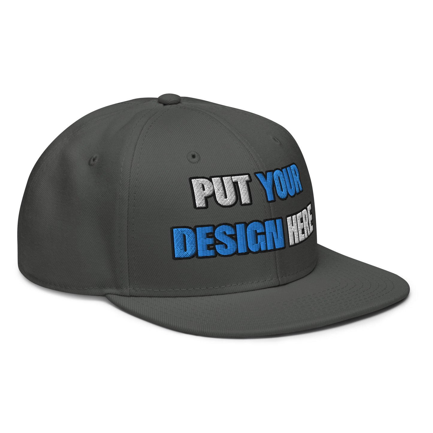 Snapback | Otto Cap 125-978 - put your design here | standard color - Flat Embroidery