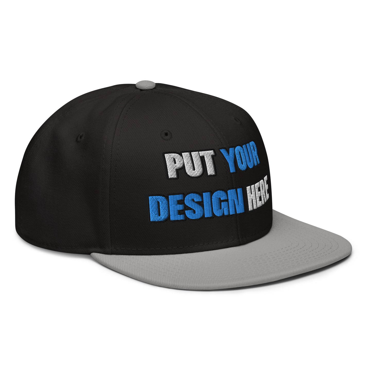 Snapback | Otto Cap 125-978 - put your design here | standard color - Flat Embroidery