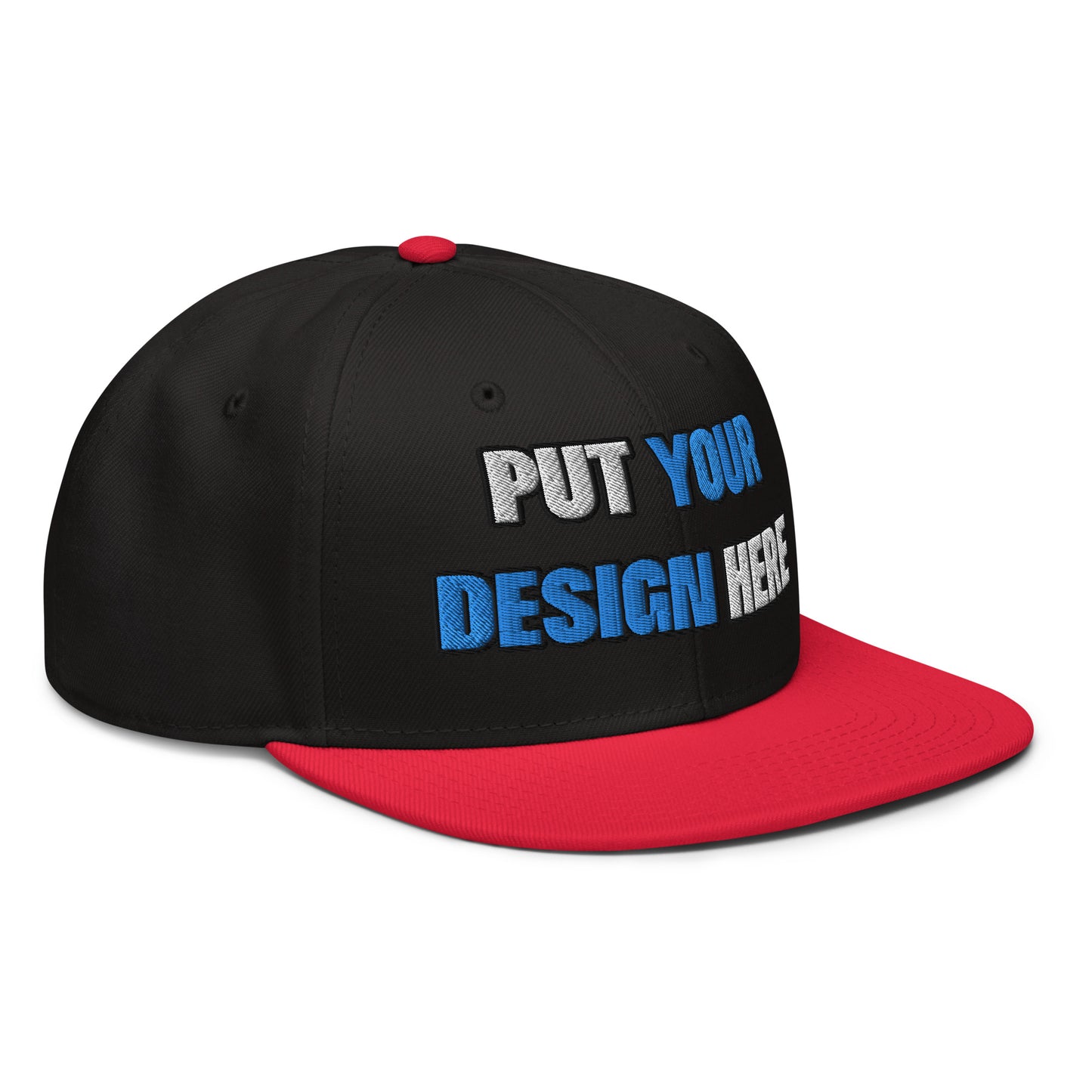 Snapback | Otto Cap 125-978 - put your design here | standard color - Flat Embroidery
