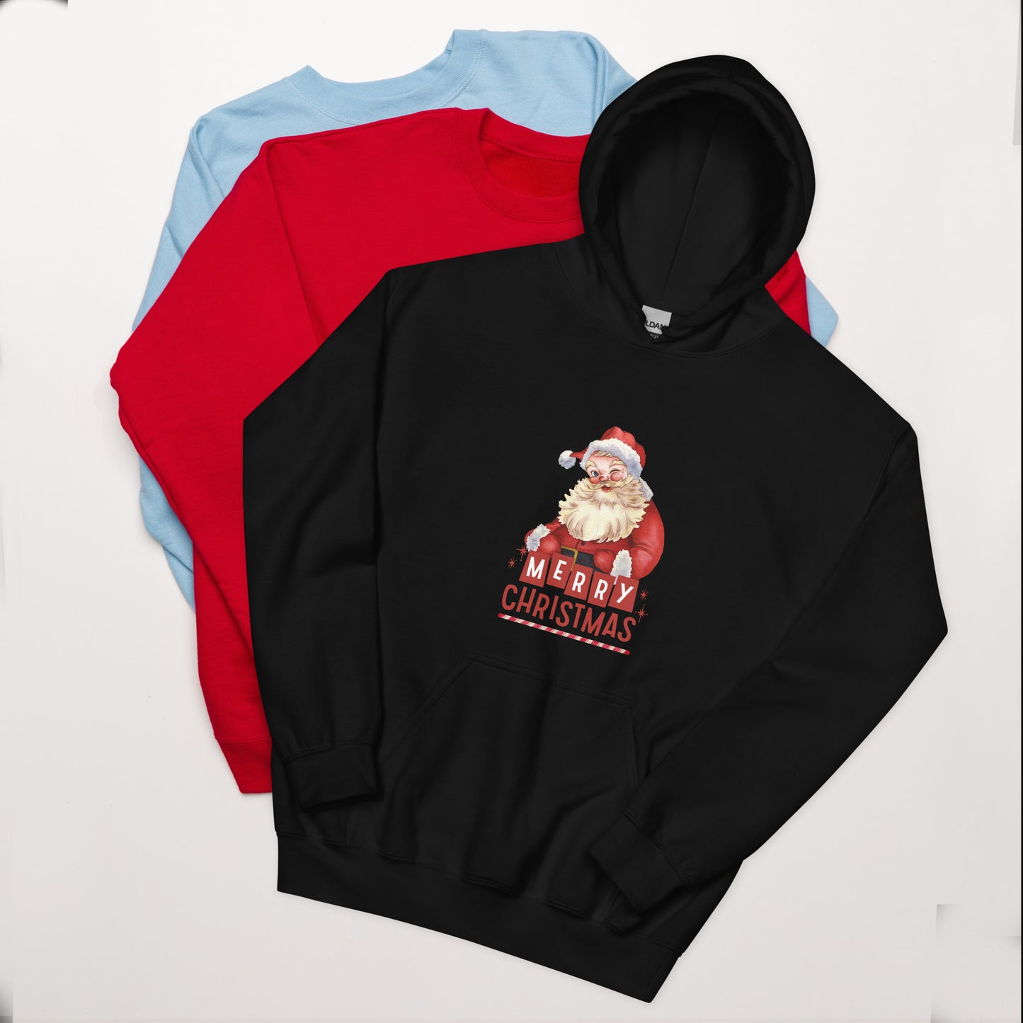 Unisex Hoodie - merry christmas - moods print