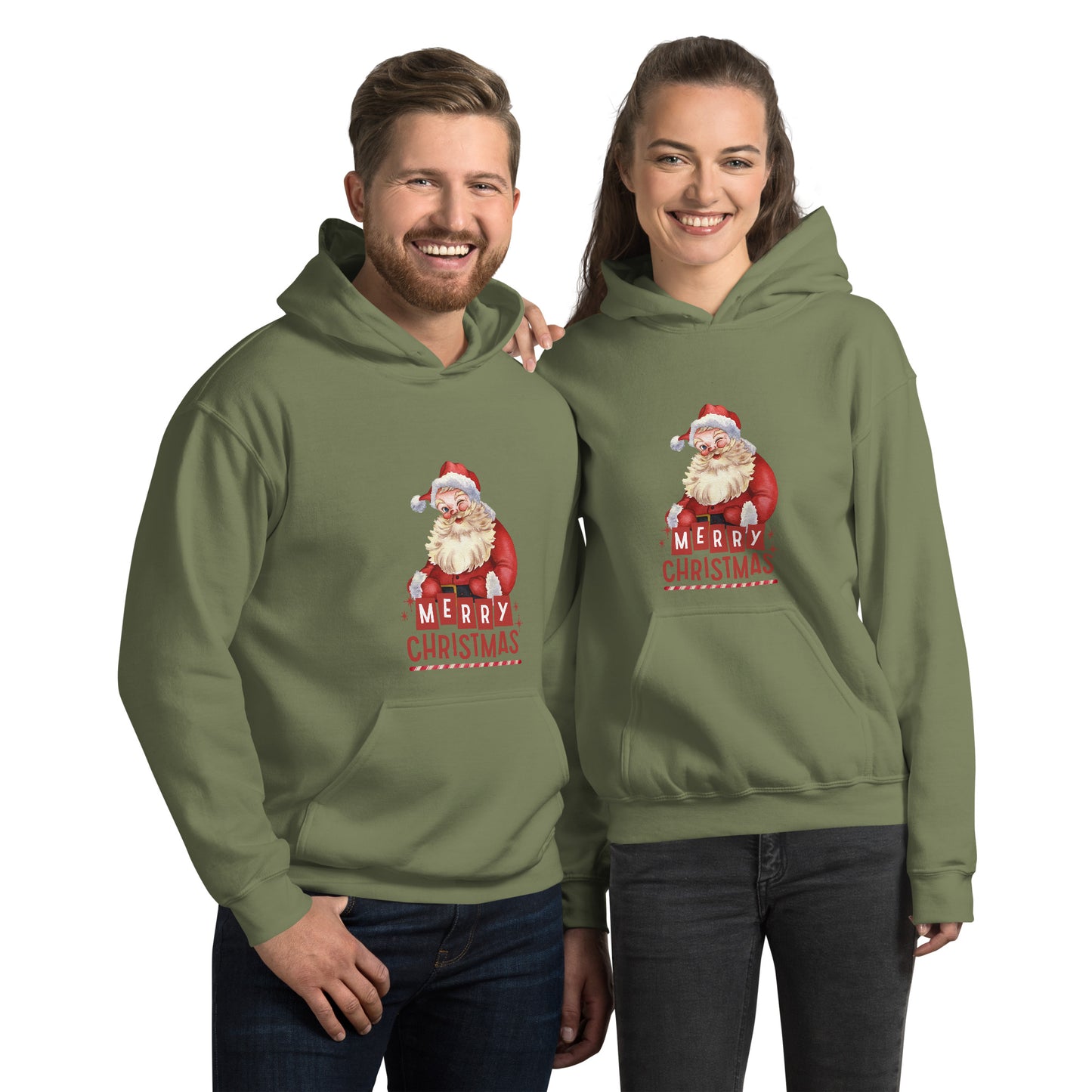 Unisex Hoodie - merry christmas - moods print