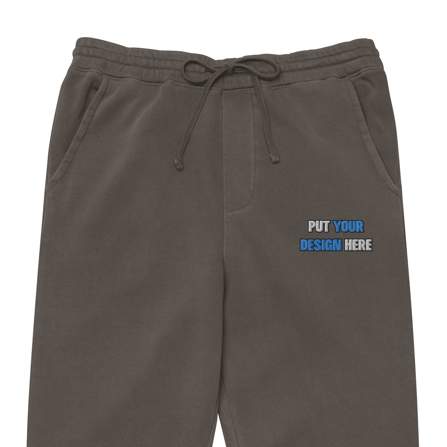Unisex Pigment-Dyed Sweatpants | Independent Trading Co. PRM50PTPD | Flat Embroidery - put your design here