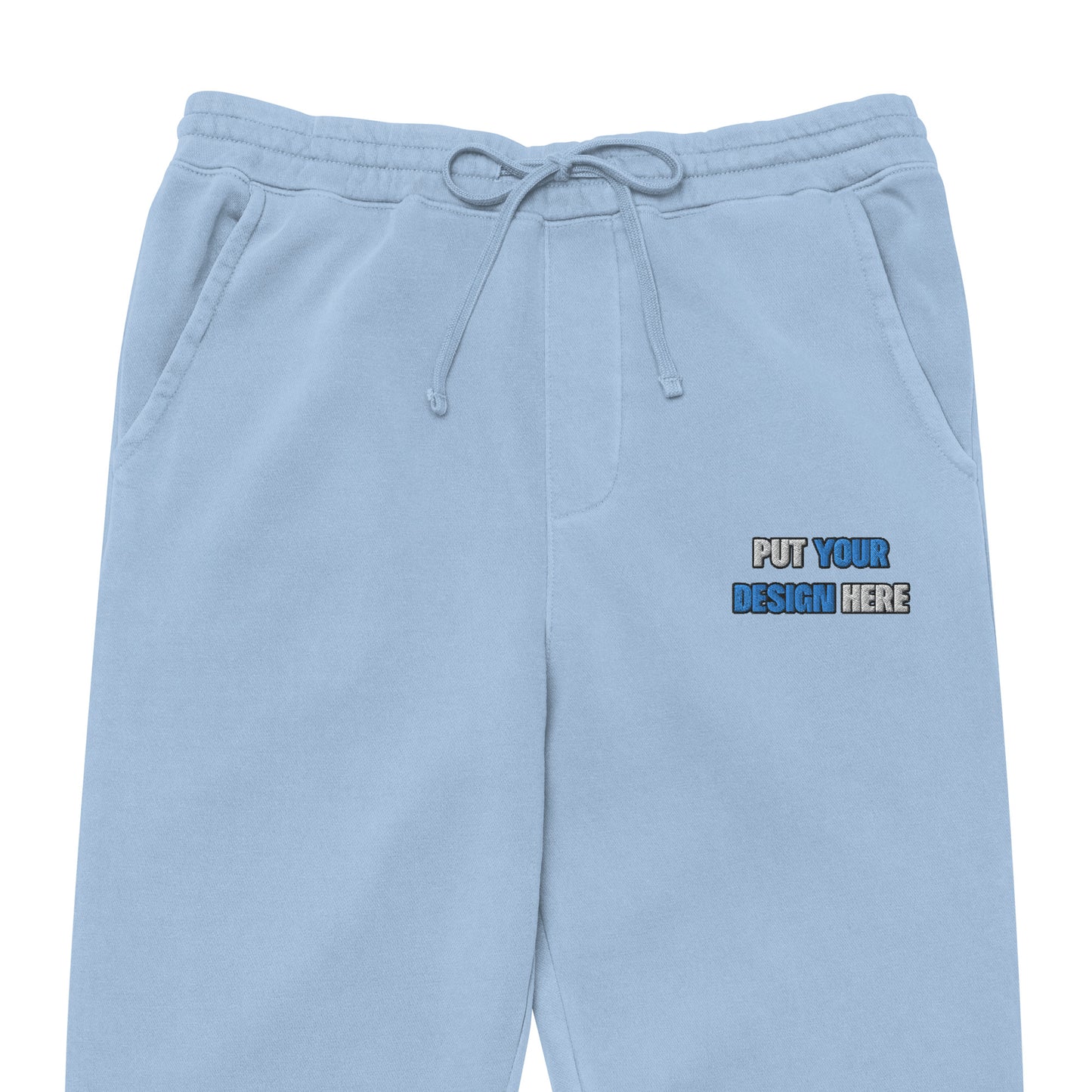 Unisex Pigment-Dyed Sweatpants | Independent Trading Co. PRM50PTPD | Flat Embroidery - put your design here