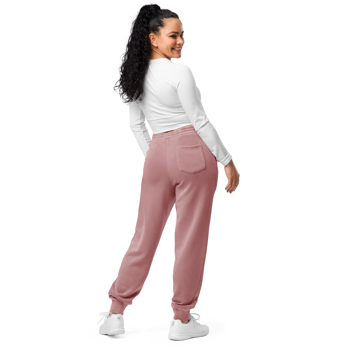 Unisex Pigment-Dyed Sweatpants | Independent Trading Co. PRM50PTPD | Flat Embroidery - put your design here