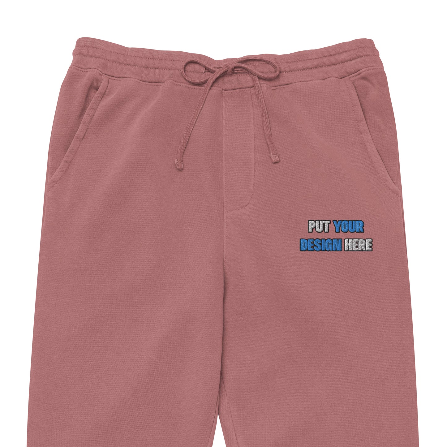 Unisex Pigment-Dyed Sweatpants | Independent Trading Co. PRM50PTPD | Flat Embroidery - put your design here