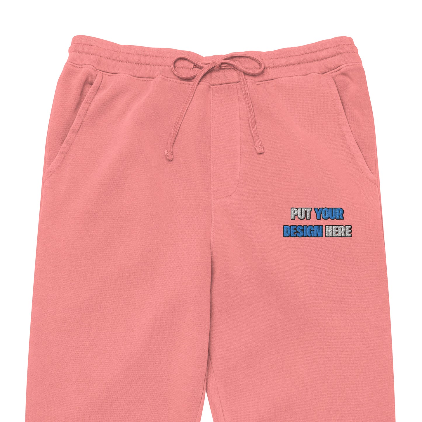 Unisex Pigment-Dyed Sweatpants | Independent Trading Co. PRM50PTPD | Flat Embroidery - put your design here