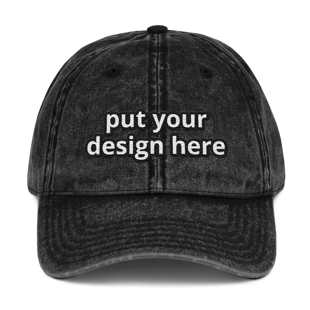 Vintage Cap | Otto Cap 18-1248 - put your design here | standard color - unlimited color