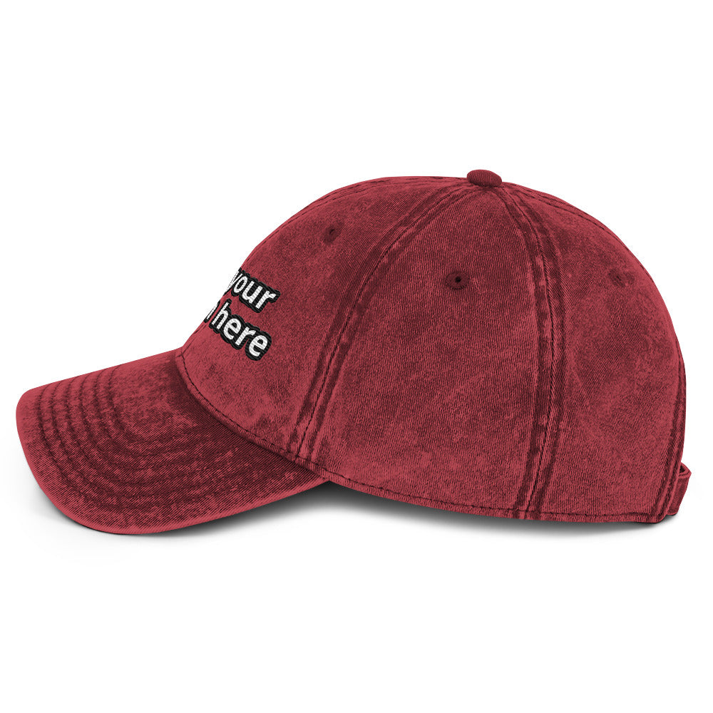 Vintage Cap | Otto Cap 18-1248 - put your design here | standard color - unlimited color