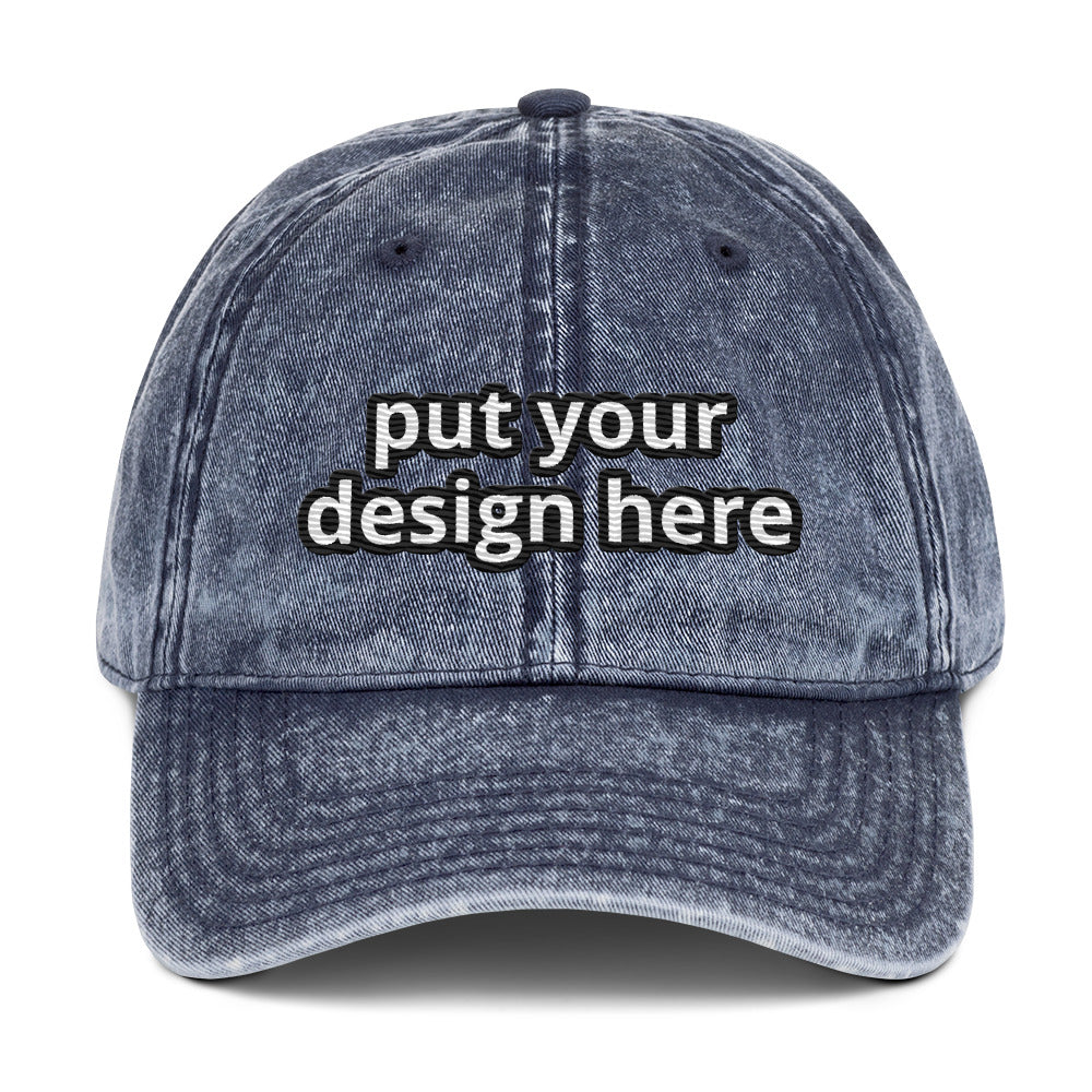Vintage Cap | Otto Cap 18-1248 - put your design here | standard color - unlimited color