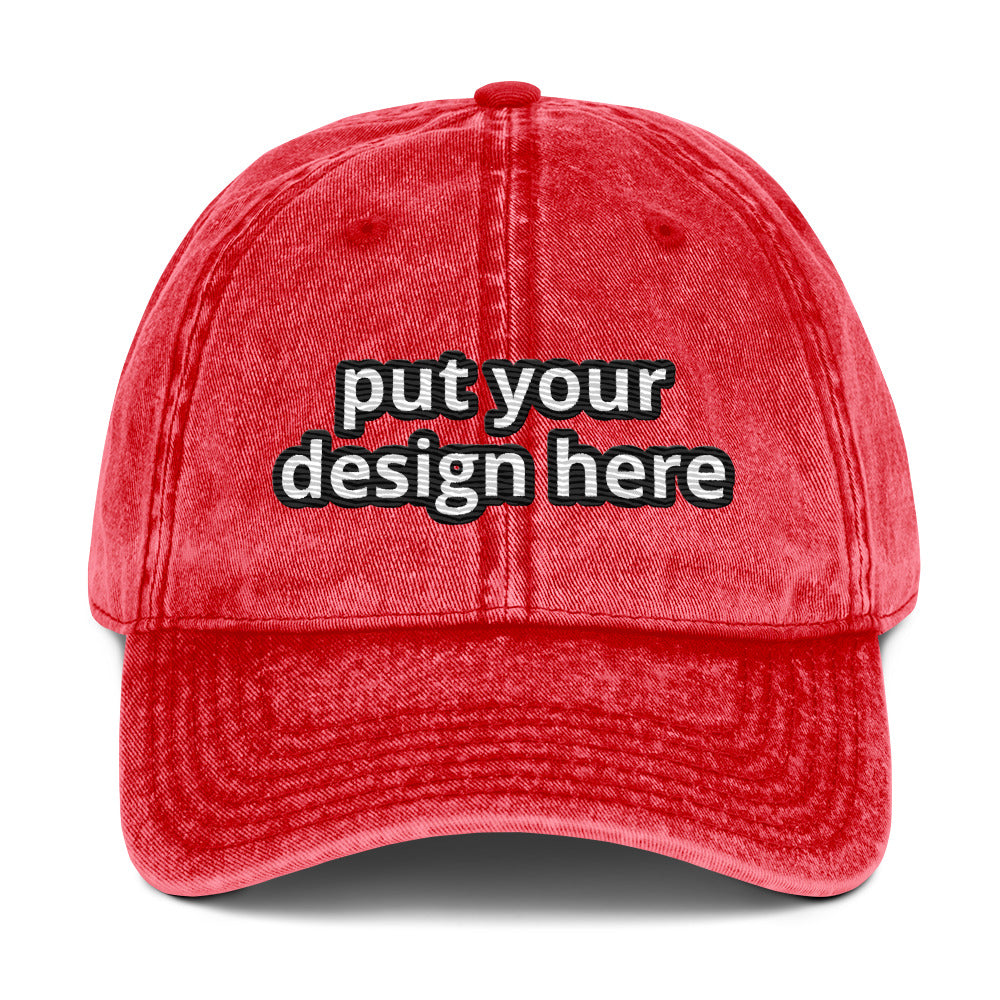 Vintage Cap | Otto Cap 18-1248 - put your design here | standard color - unlimited color