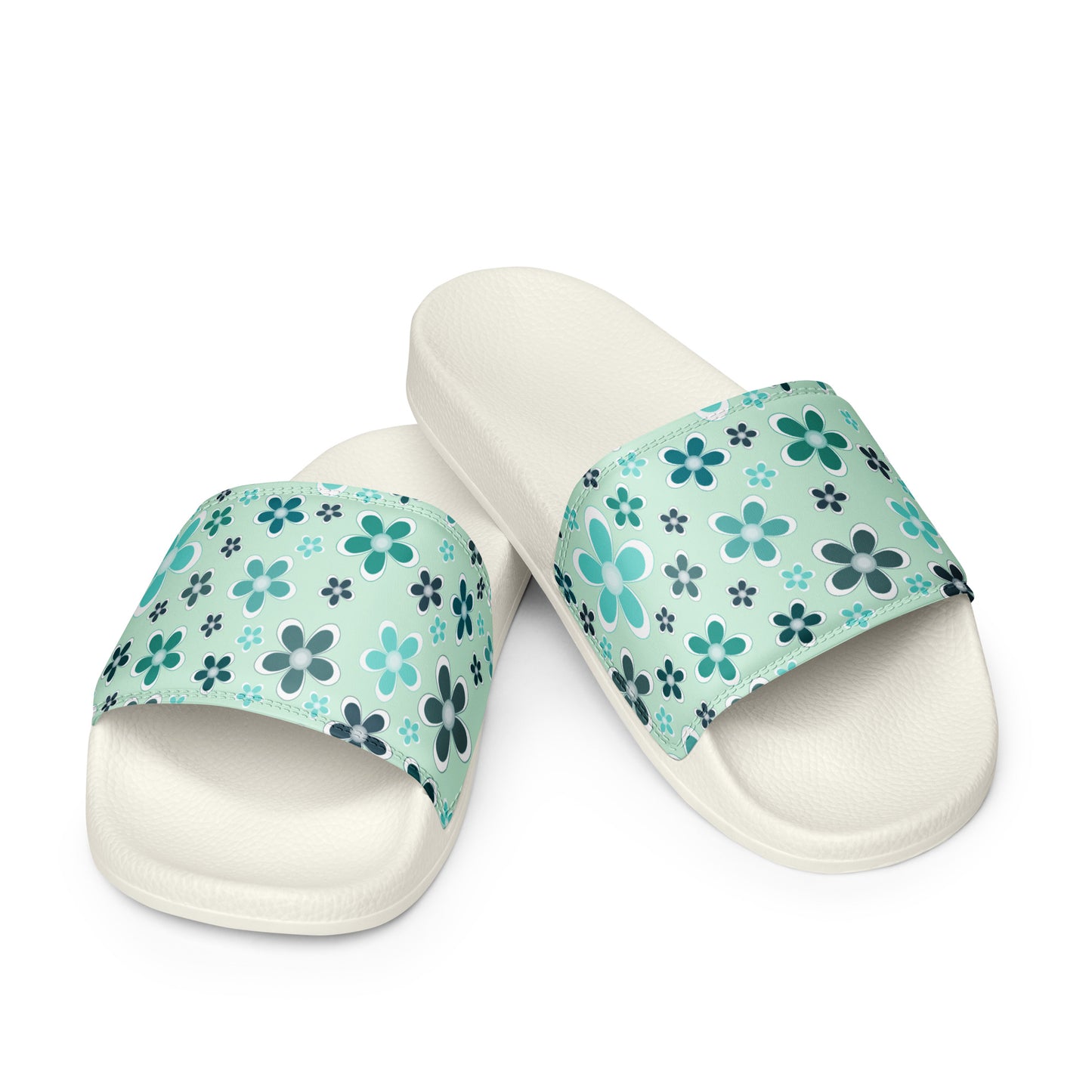 Women's slides - Flower Pattern - print on demand