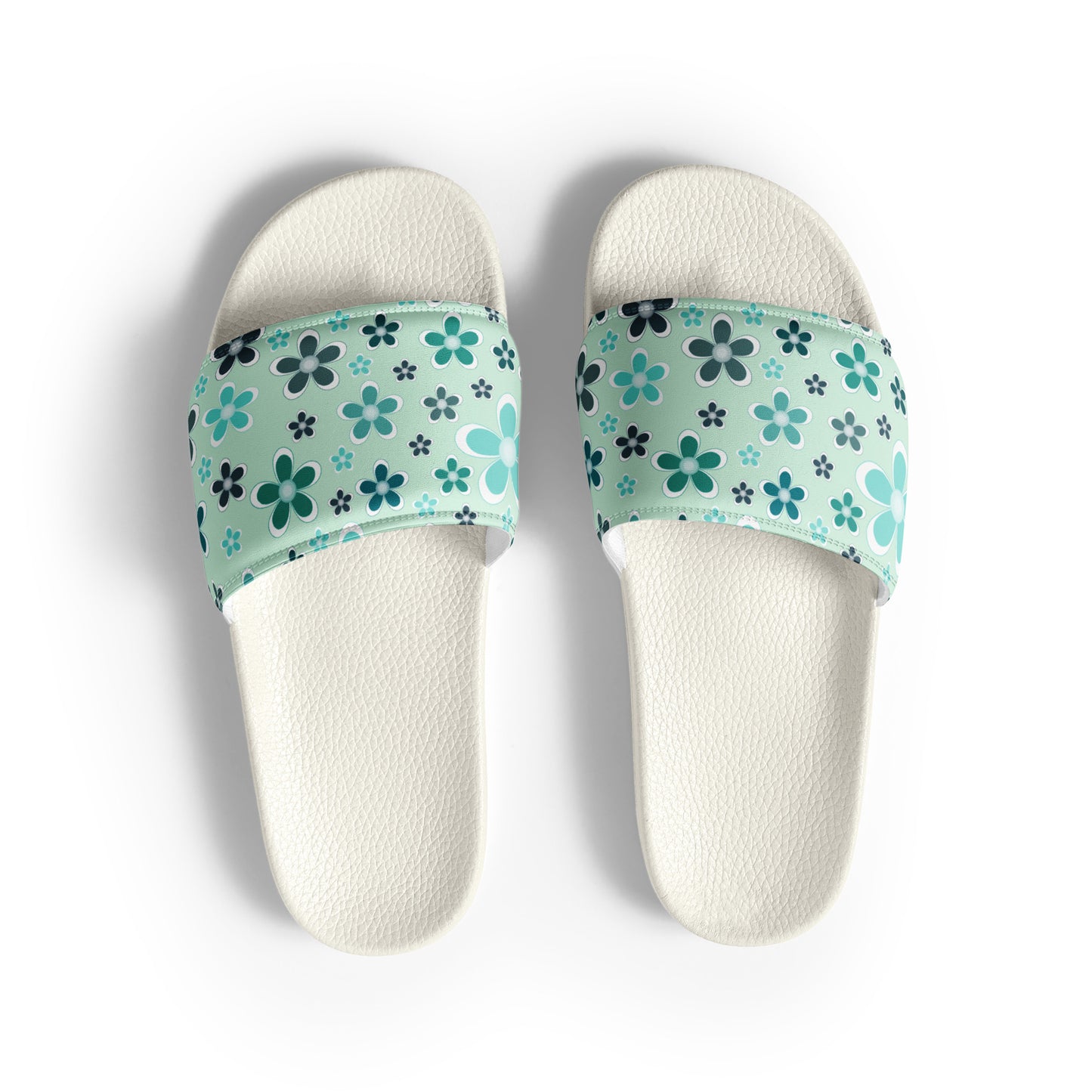 Women's slides - Flower Pattern - print on demand