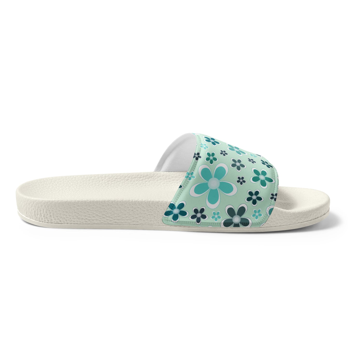 Women's slides - Flower Pattern - print on demand