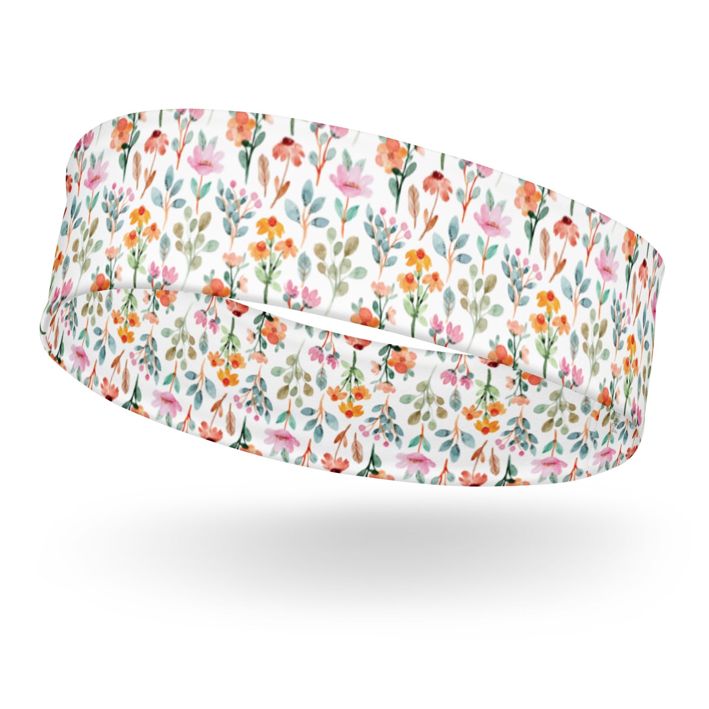 Headband - flower pattern - print on demand