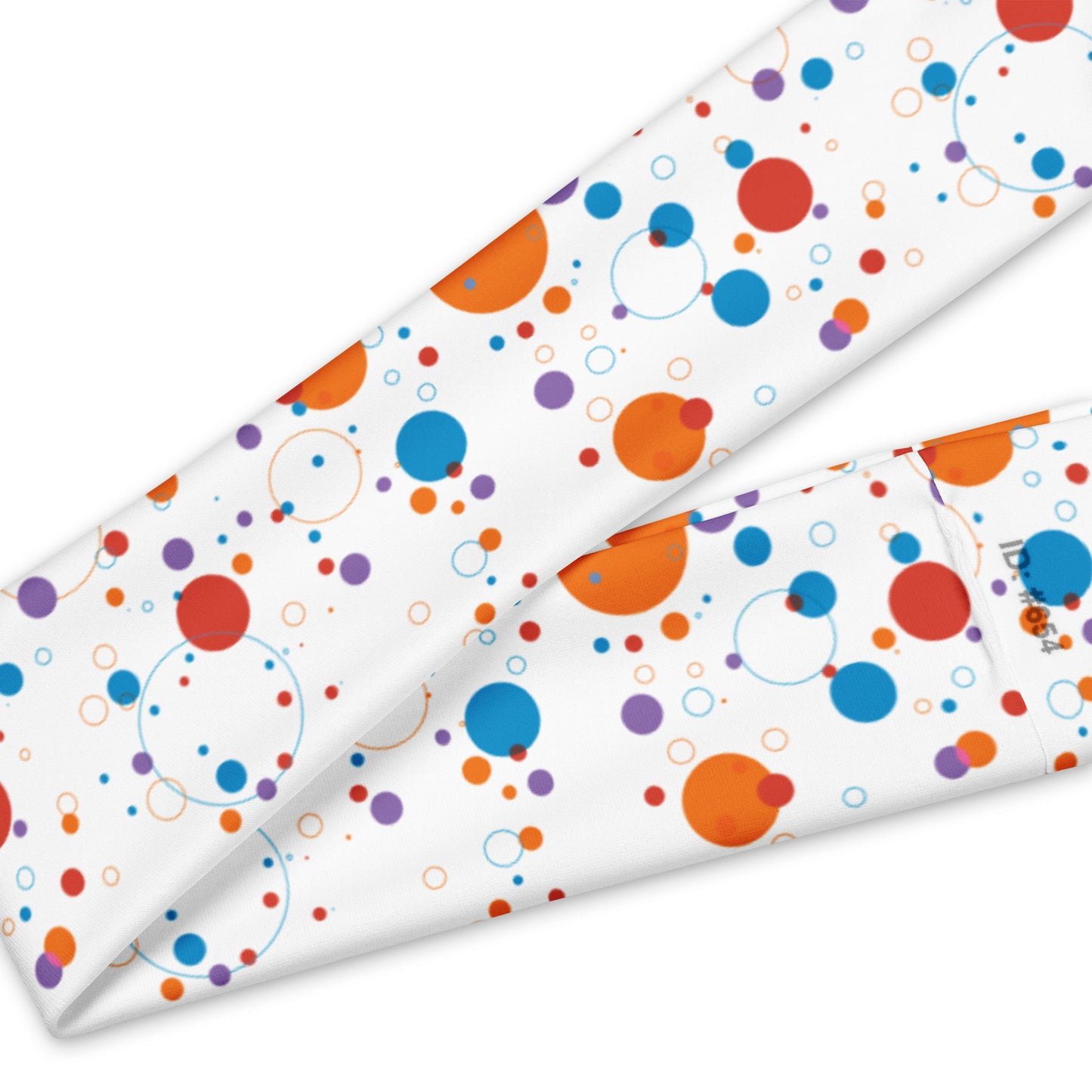 Headband - fun-background-with-colorful-circles - print on demand