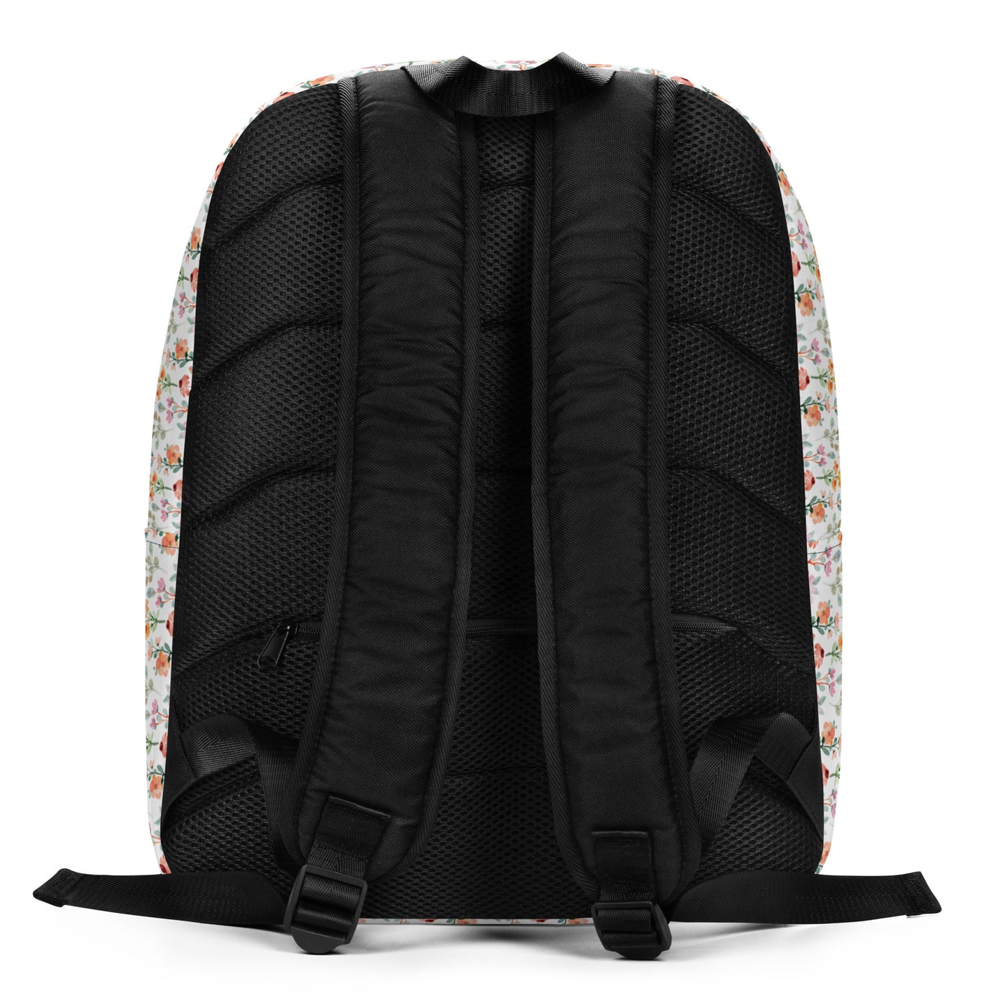 Minimalist Backpack - flower pattern - print on demand