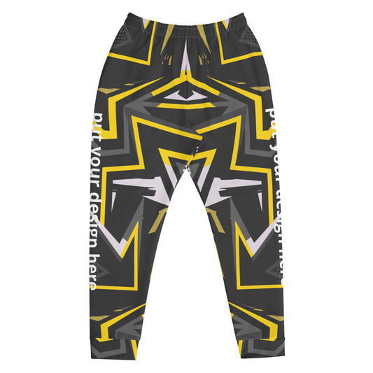 All-Over Print Recycled Men’s Joggers - put your design here