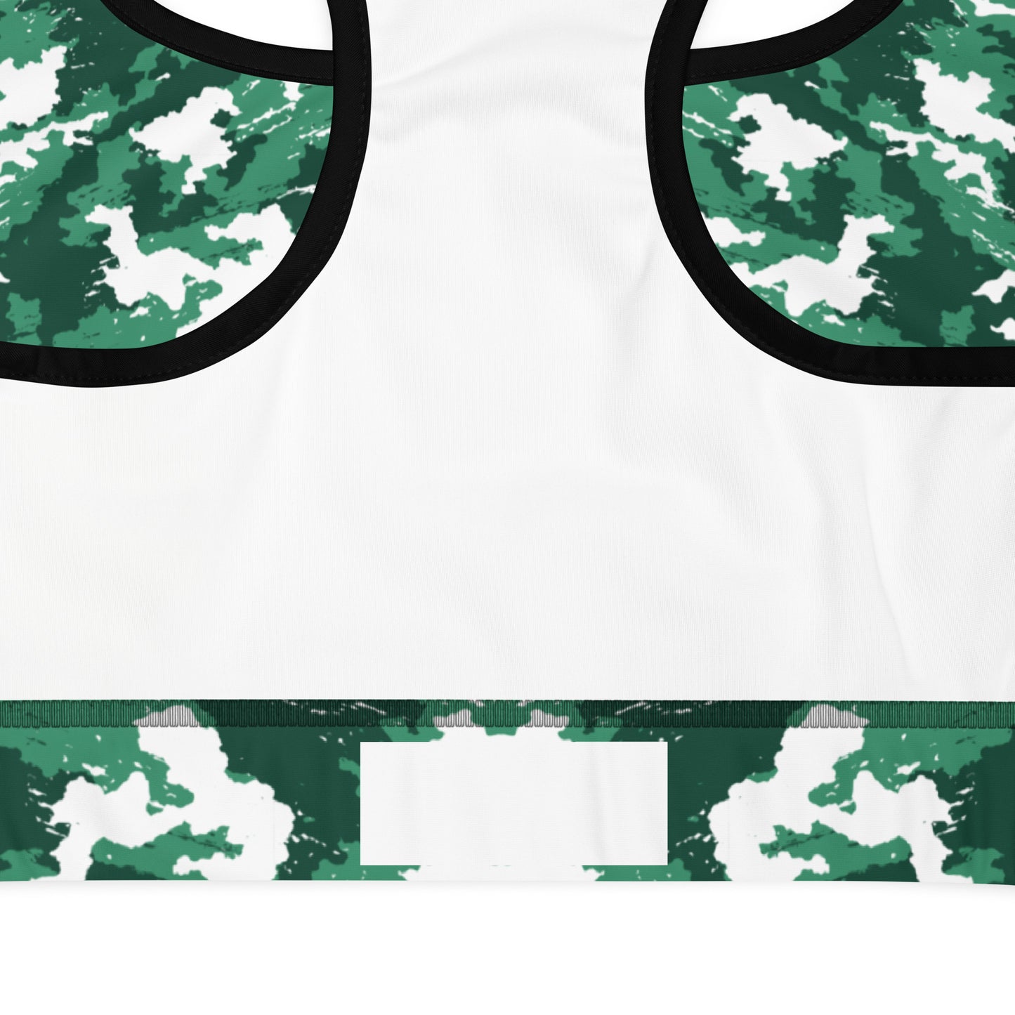 Sports bra - abstract background with sprot pattern - print on demand