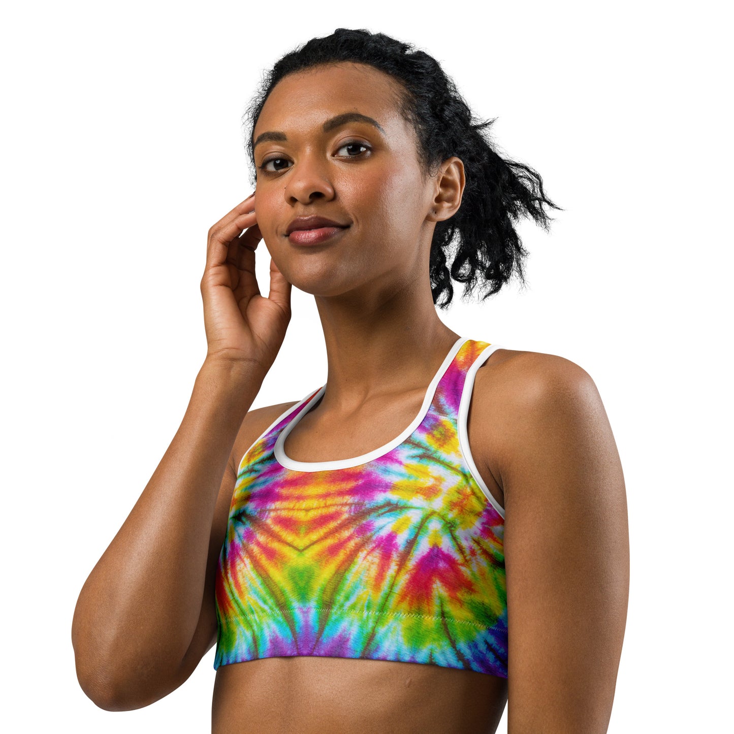 Sports bra - moods print - demand on print