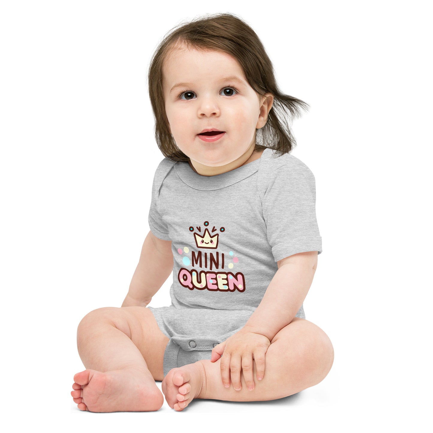 mini - queen! - Baby short sleeve one piece