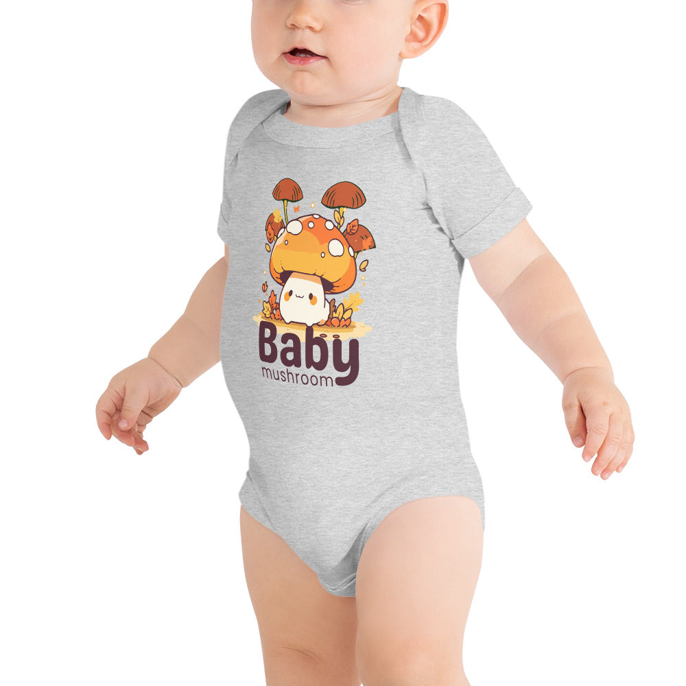 baby  mushroom - Baby short sleeve one piece