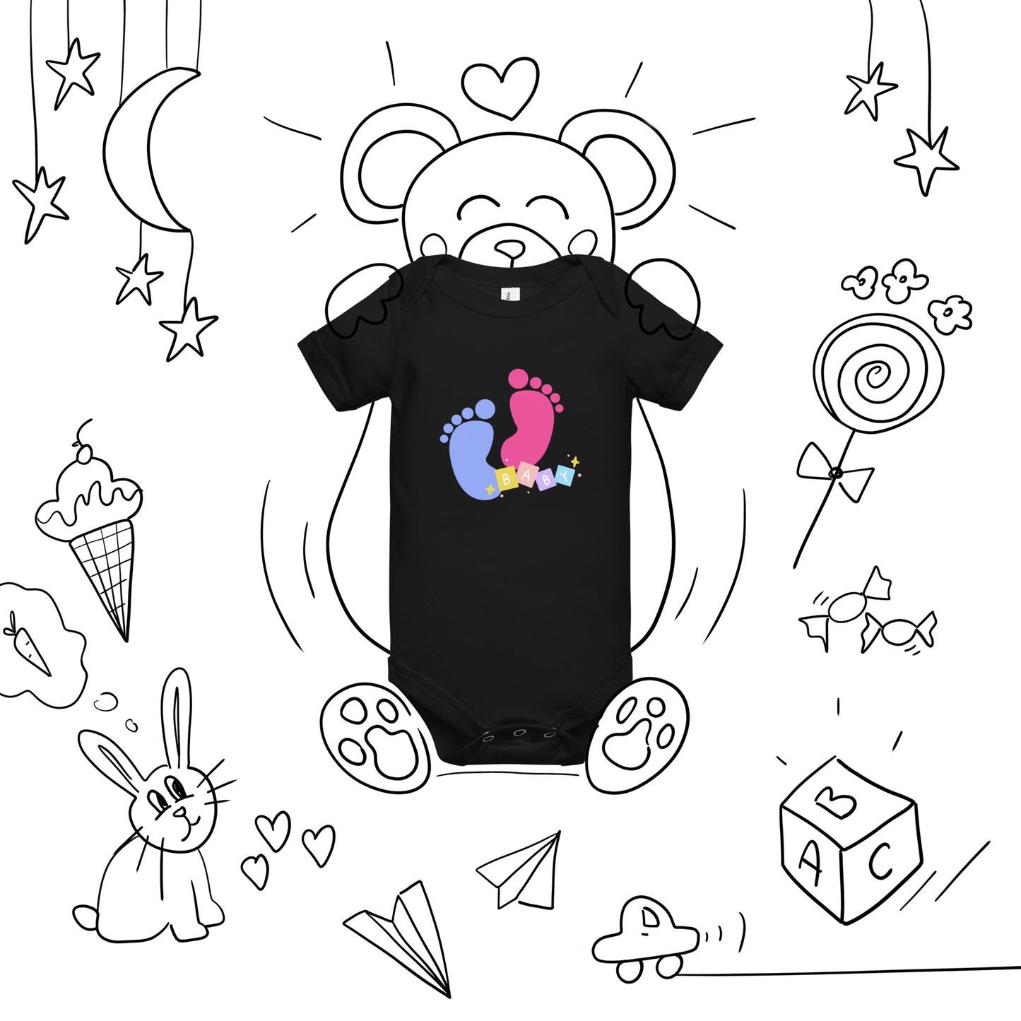 baby - Baby short sleeve one piece