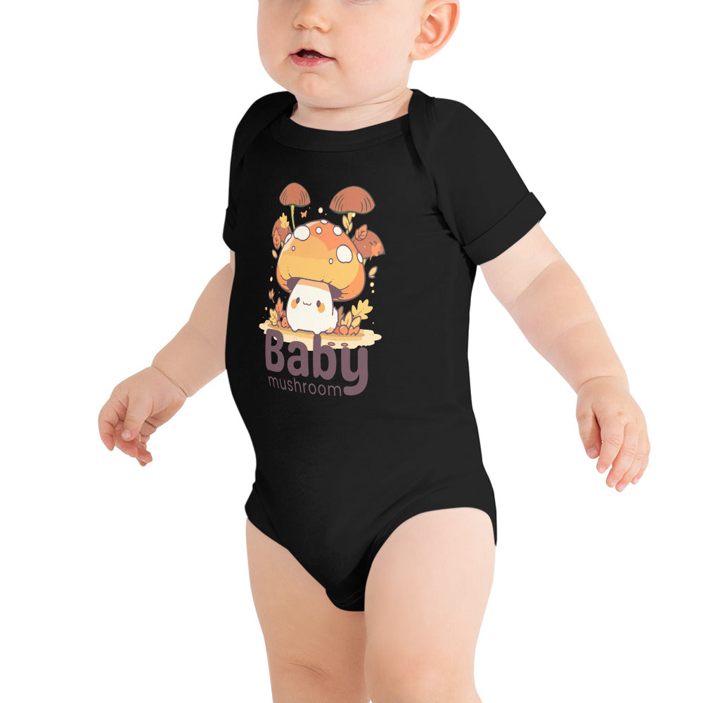 baby  mushroom - Baby short sleeve one piece