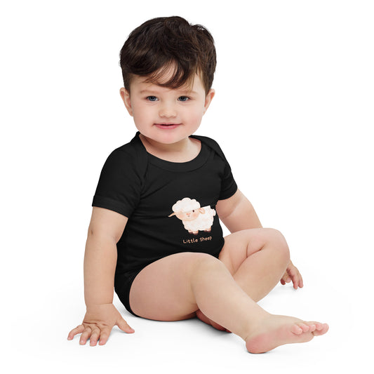 Little Sheep - Baby short sleeve one piece