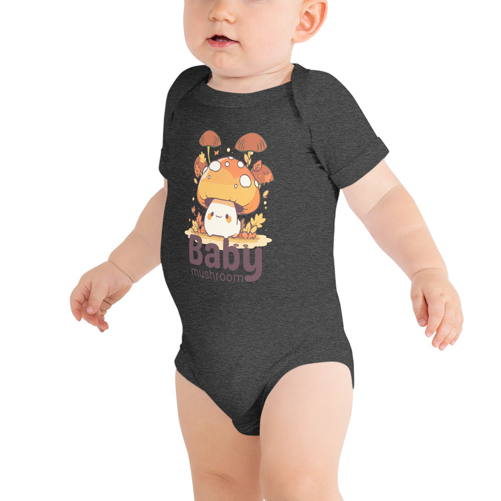 baby  mushroom - Baby short sleeve one piece