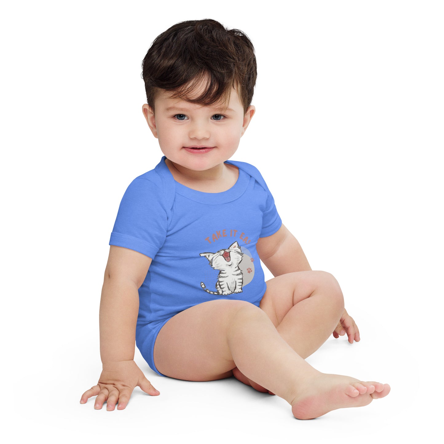 take it easy | Baby short sleeve one piece