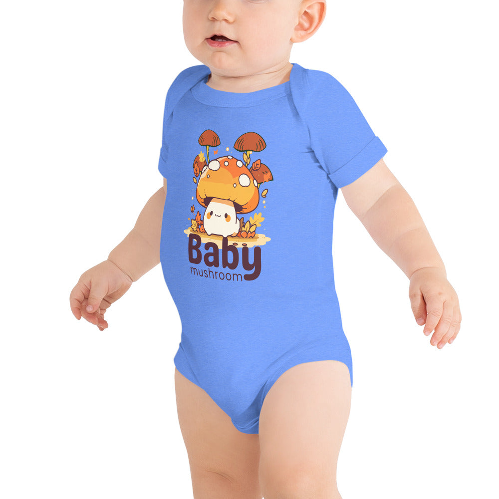 baby  mushroom - Baby short sleeve one piece
