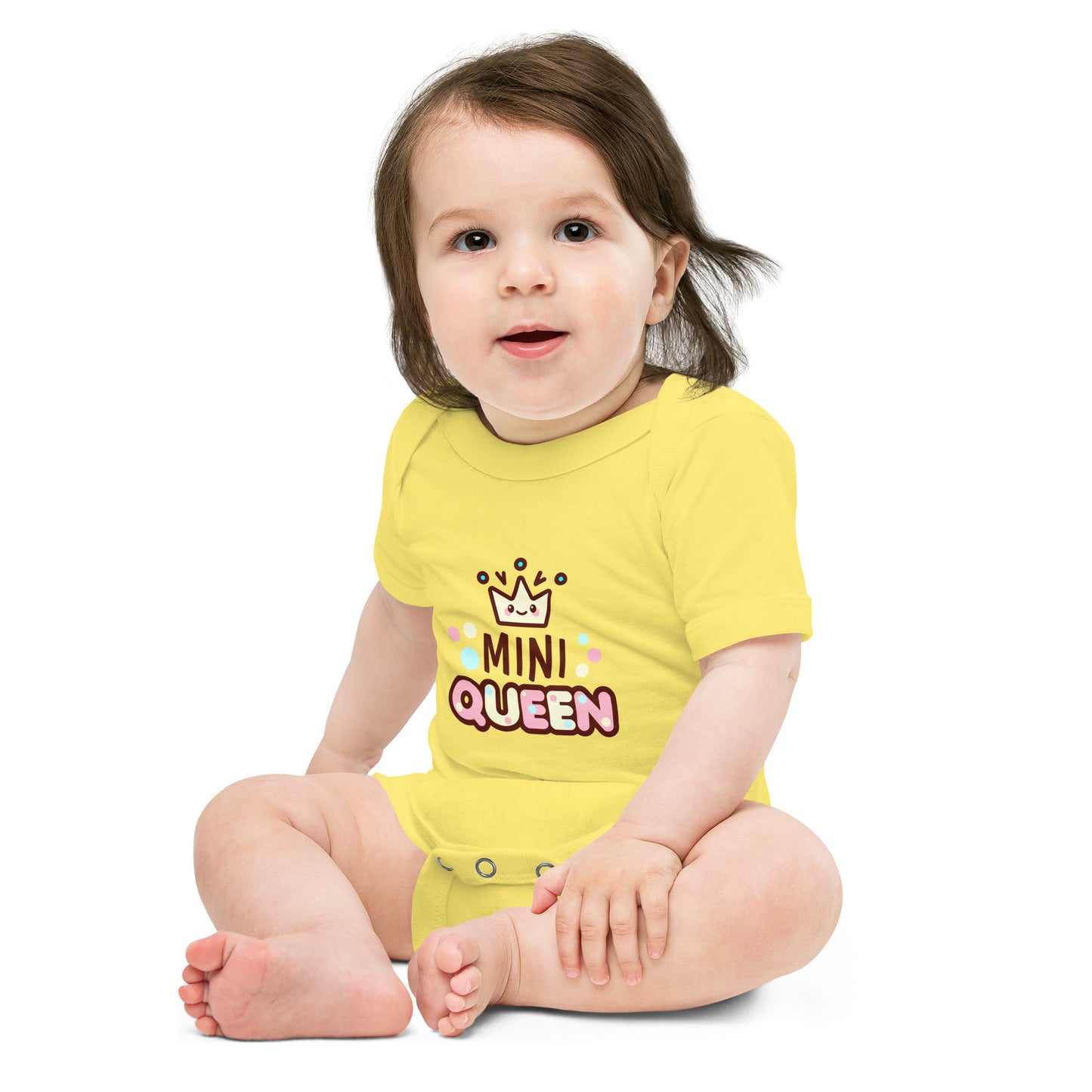 mini - queen! - Baby short sleeve one piece