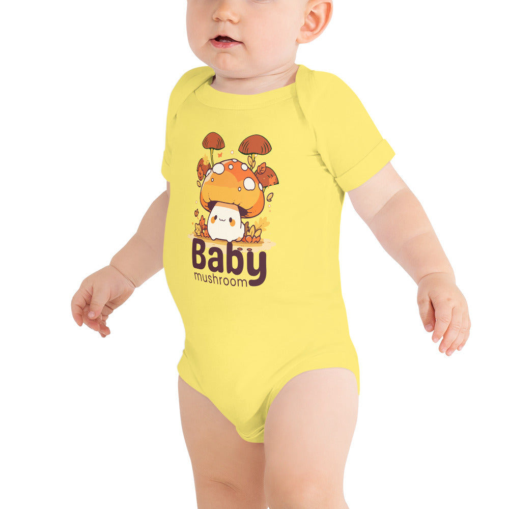 baby  mushroom - Baby short sleeve one piece