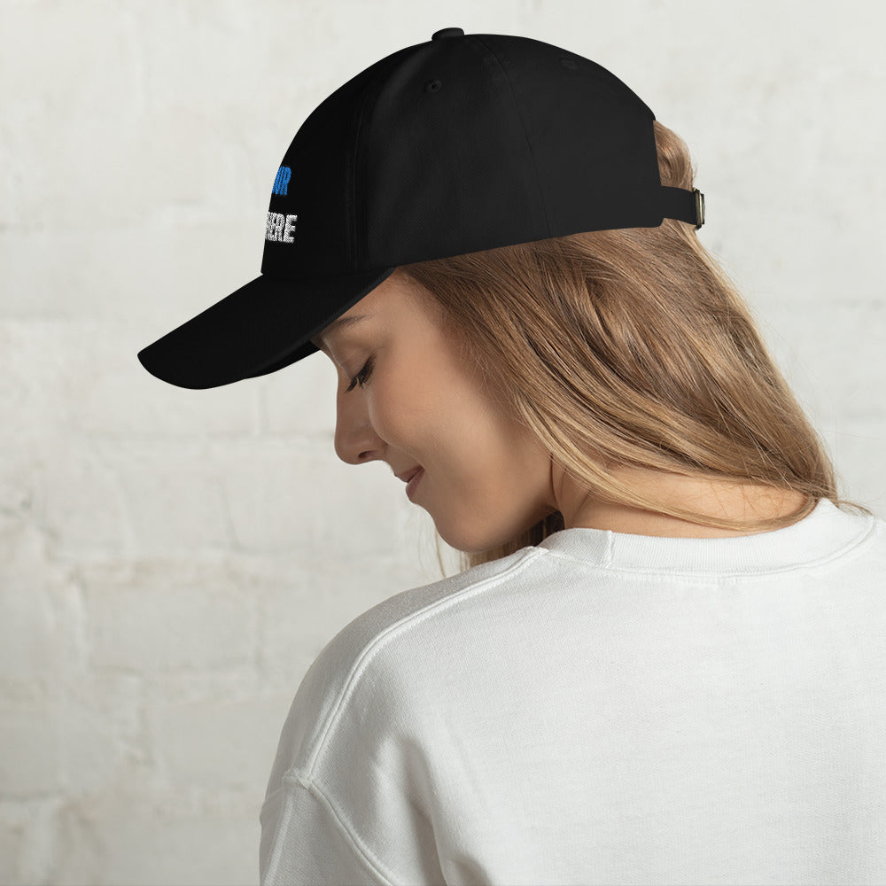 Classic Dad Hat | Yupoong 6245CM - put your design here | standard color - Flat Embroidery