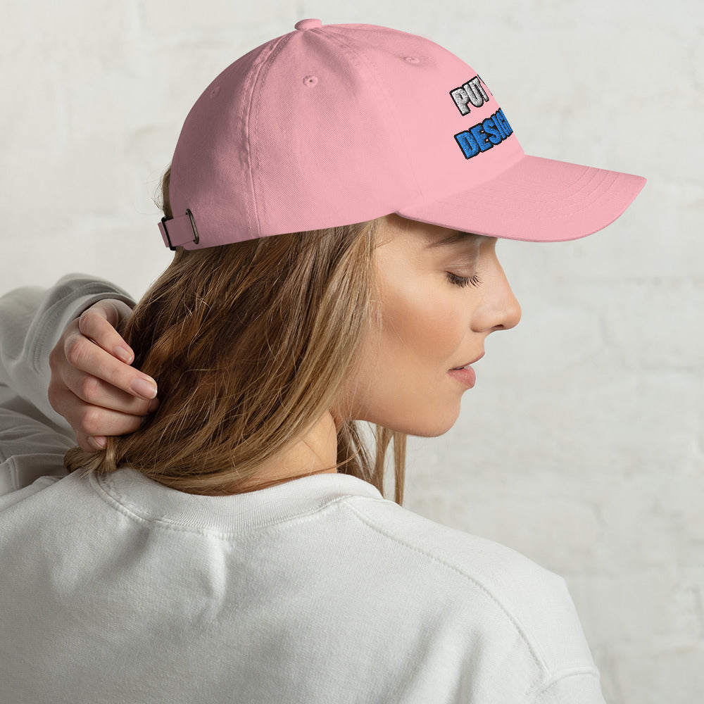 Classic Dad Hat | Yupoong 6245CM - put your design here | standard color - Flat Embroidery