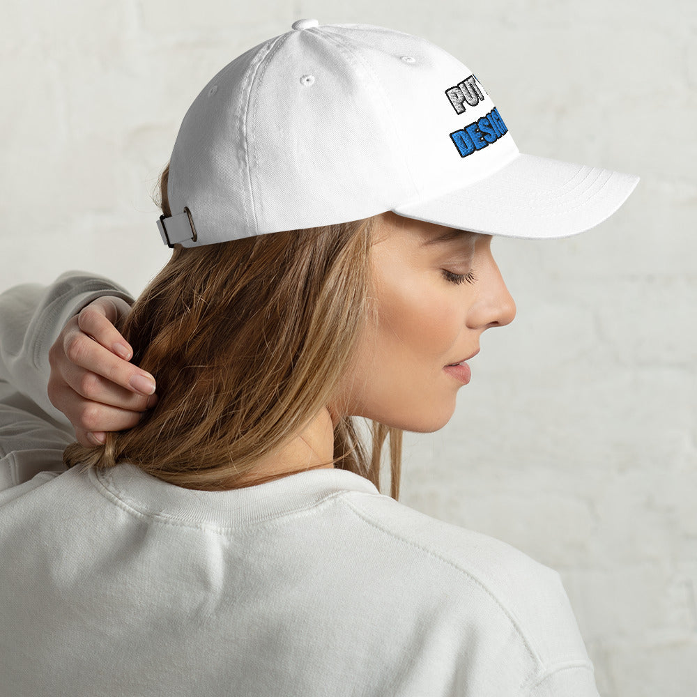Classic Dad Hat | Yupoong 6245CM - put your design here | standard color - Flat Embroidery
